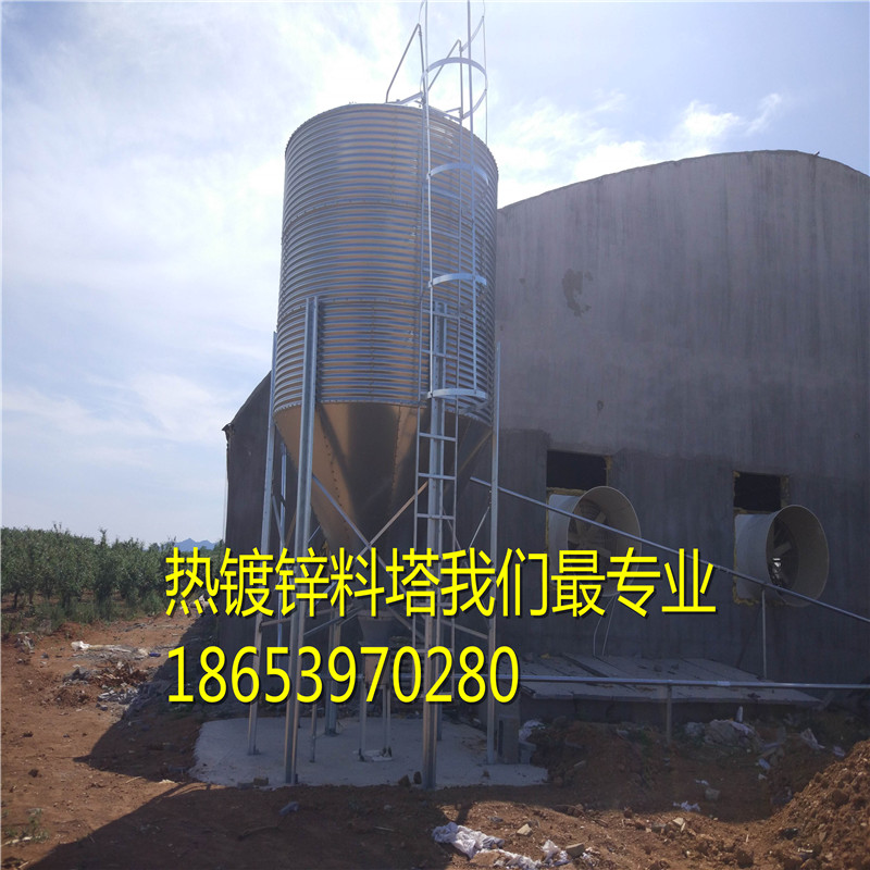 镀锌保温料塔（带散热功能）